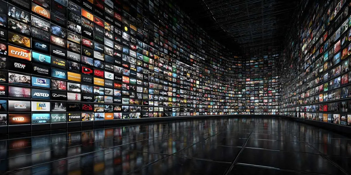 German TV channels lineup including ARD, ZDF, RTL, ProSieben, Sky Deutschland logos