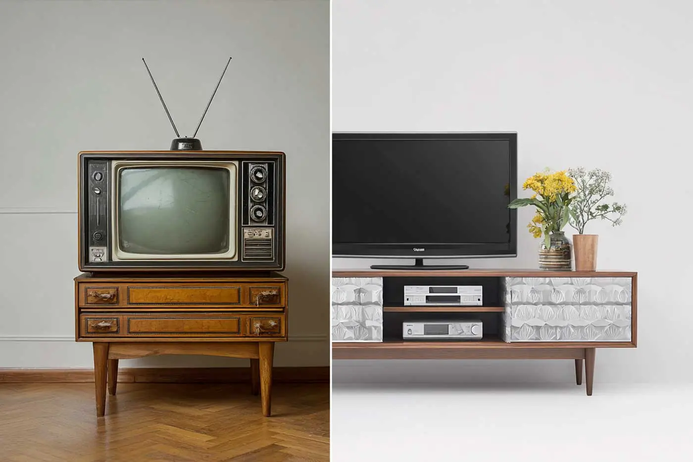 modern IPTV setup versus traditional cable box comparison